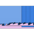 4.png 3MF file GOLD SLUICE BOX V2 (MODULAR + EXPANDIBLE) INCLUDED 4 MATS + CLASSIFIER・3D printer design to download