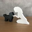 WhatsApp-Image-2023-01-10-at-13.42.32-1.jpeg Girl and her Shih tzu (wavy hair) for 3D printer or laser cut