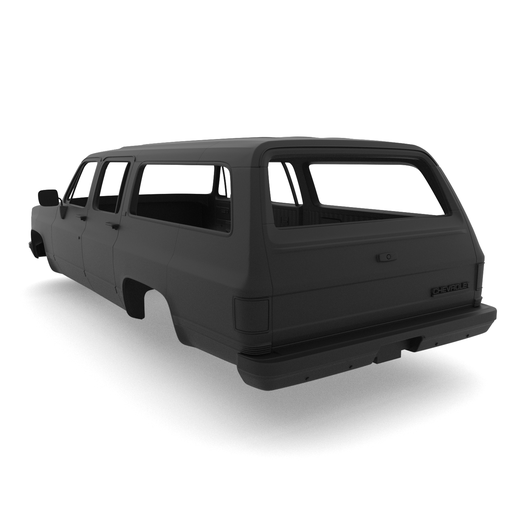 🚙 1/25 Scale 1989 Chevrolet Suburban Body・ 3D File for 3D printing・Cults