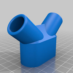 Snork_adapter_round.png Free 3D file Snirkeling mask to double filters customizable adapter・3D printing template to download