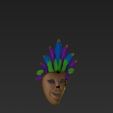 1000071168.jpg AI Mardi Gras Mask Festival Decorative 3D Model