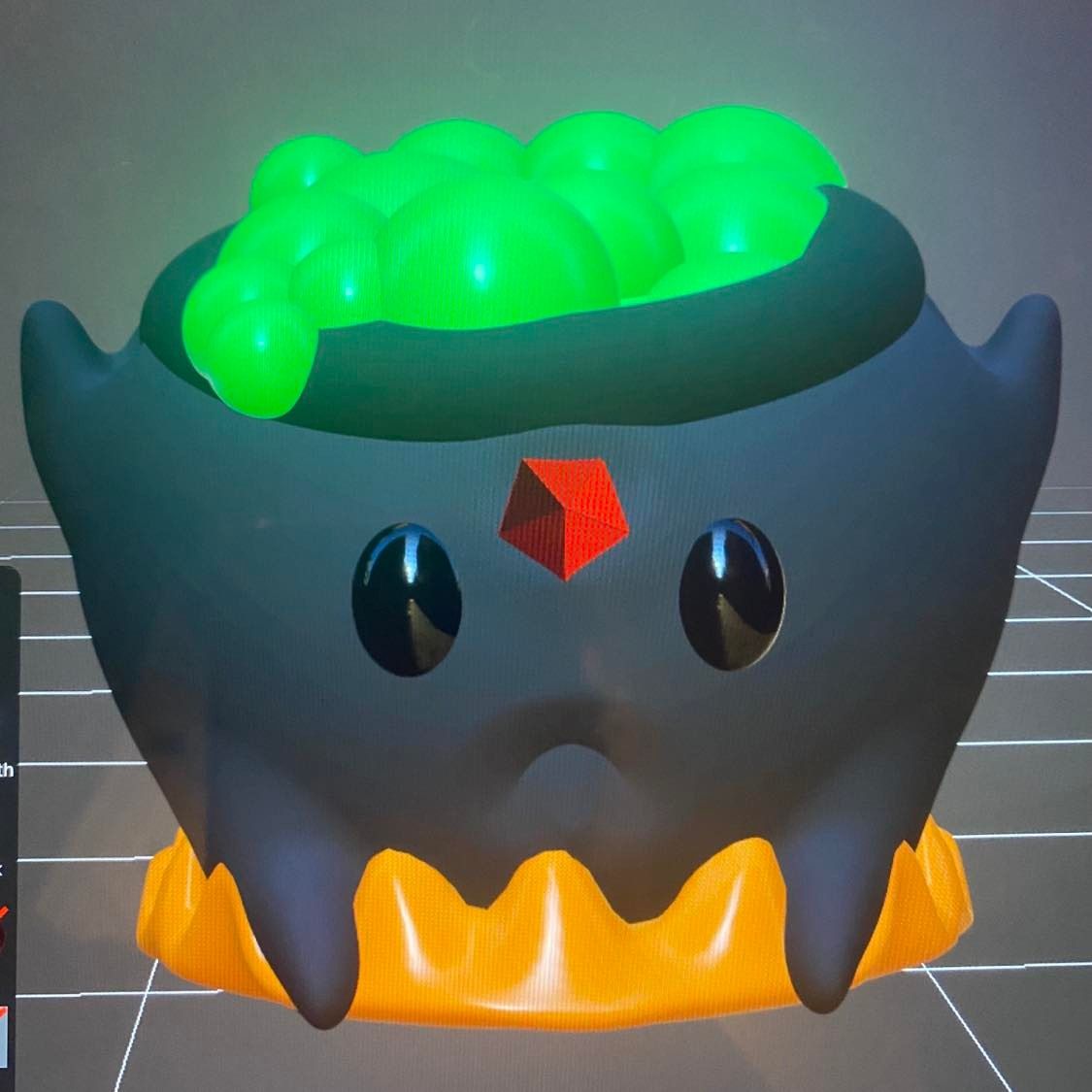 Cauldron-JPG.jpg Archivo STL Gruñidos de cristal: Paquete de Halloween・Modelo de impresora 3D para descargar, LottaPotShop