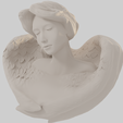 SZDC8.png GIRL WITH WINGS - ANGEL GIRL - MARBLE SCULPTURE- MUSEUM SCULPTURE