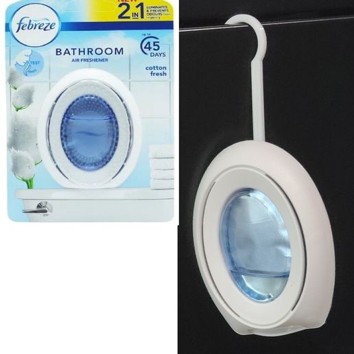 Febreze Bathroom attachment hook 3D model