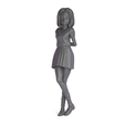 natsuko-mogi11.png Natsuko Mogi anime girl character Initial D series leaning pose 3D print model