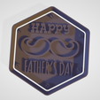 PAPA 6.PNG Cookie cutter or fondant Father's Day 2