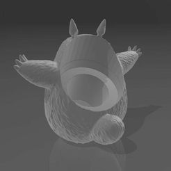 photo1695506759-1.jpeg Fichier STL Mate Totoro Bras étendus・Idée pour impression 3D à télécharger