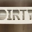 dirty.jpg Dishwasher Clean/Dirty Flip Sign