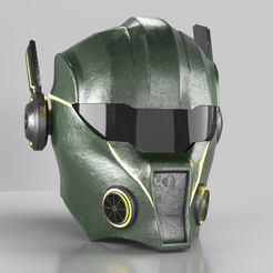 mask.jpg STL-Datei Helmet "Warrior 2084"・3D-Druckvorlage zum Herunterladen
