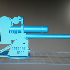 go wonnann anon Datei STL Britische 4-Zoll-Kanone・Modell für 3D-Druck zum herunterladen, DrSteve