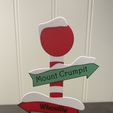 IMG_1515.jpg Grinch Sign for Mount Crumpit and Whoville