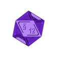 20 Sided Dice.STL 20 Sided Dice