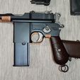 zvc spielzeug pistole mauser c96/m712