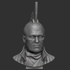 1.jpg STL file Yondu Udonta bust・3D print design to download