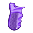 GripRightKnurl.stl PKD-2019 BLADE RUNNER BLASTER STUPSNASE VERSION