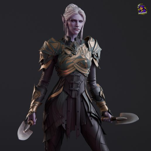 minthara.jpg Minthara | Baldur's Gate 3 | 240mm (Corpo inteiro + busto)