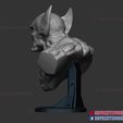 Marvel_Wolverine_Bust_05.jpg Marvel Wolverine Bust X-men Sculpture STL File