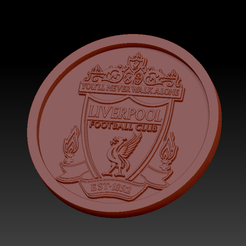 Liverpool.png Archivo STL gratis Medaillon Liverpool FC・Modelo para descargar y imprimir en 3D, edbo