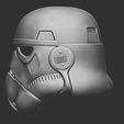 321312.jpg Stormtrooper helmet life size scale from Rouge one 3D print model