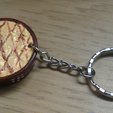 Sweet-Rice-Keychain.png Sweet Rice Tradicional Portuguese Dessert Small Keychain