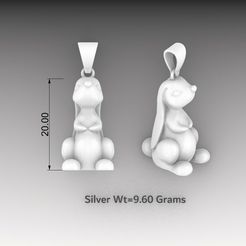 Bunny-pendant.jpg Snow Bunny Pendant Design
