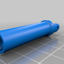 driveshaft_rear.png Fichier 3D gratuit Traxxas Slash 4x4 Stub axle arrière・Objet imprimable en 3D à télécharger