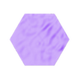 SeaHex-ripples2-lowpolyfix.stl Sea ripple (and other terrain styles) hex tile