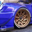 a2.jpg RWB CVT Style Deep Dish Wheels: Front and Rear Set