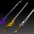 Preview30.jpg The Power Sword, Subternia Blade and Preternia Blade - He-man Netflix Version 3D Print model