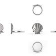 d999d343458575.57f0134cb7cce.jpeg Wanderlust Shell Ring