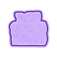 wording (71).stl Practical Magic Mini Cookie Cutter Set
