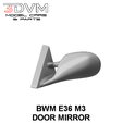 e36m31.png BMW M3 E36 DOOR MIRROR