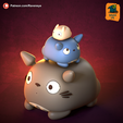 2.png Totoro and Little Totoros stackables