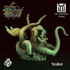 Kraken.jpg 3D file Kraken・3D printing template to download