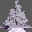 12.jpg ALADDIN JASMINE PRINCESS CARPET STATUE DISNEY ANIME CHARACTER 3D PRINT