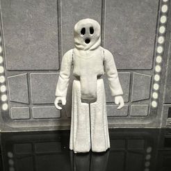 379652301_1420377261860997_1449537889271526211_n.jpg STL file STAR WARS JAWA GHOST HALLOWEEN SPECIAL 2023, CUSTOM UNPRODUCED KENNER, HASBRO ACTION FIGURE, 3.75", 1/18, 5POA・Design to download and 3D print