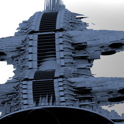 untitled.1298.png Fichier OBJ Tour de science-fiction Art déco 2 modèles・Design pour imprimante 3D à télécharger, aramar