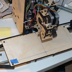 Thing.jpg PrintrBot Simple X-axis GT2 Belt & Extension Remix