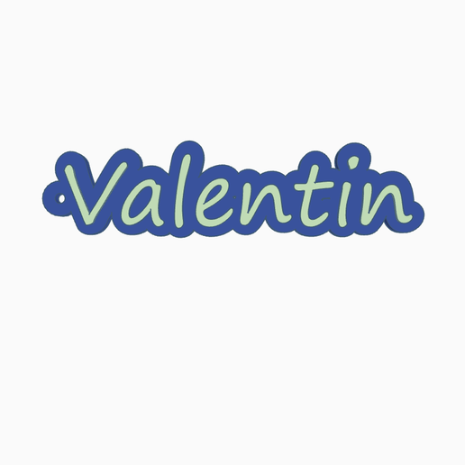 Valentin keychain