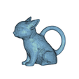 model-2.png Brass abyssinian cat no.1