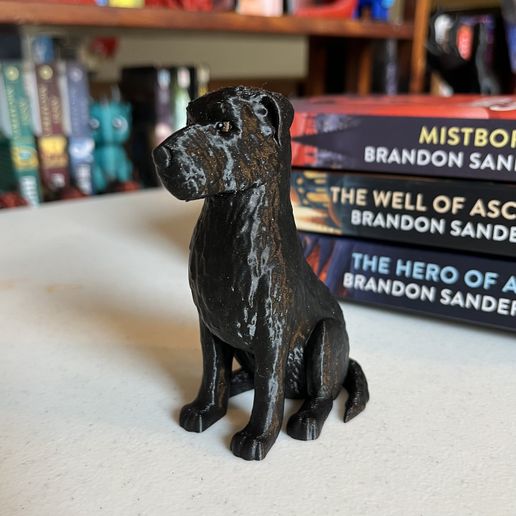 📚 Mistborn TenSoon Wolfhound Bookshelf Decor Figure・ 3D File for 3D ...