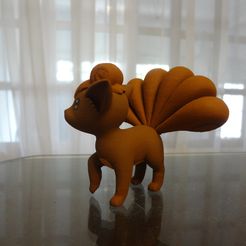 DSC01902.JPG Free STL file Vulpix Pokemon EDLI3D・Template to download and 3D print, ShadowBons
