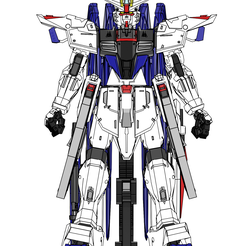 164.png Бесплатный 3D файл 1/60 Freedom Gundam ZGMF-X10A・3D-печать объекта для загрузки