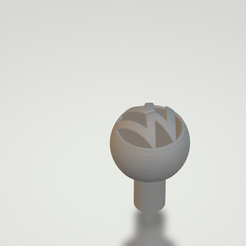 captura-de-pantalla.png STL file Vw T3 gear knob/ shift knob・3D print design to download