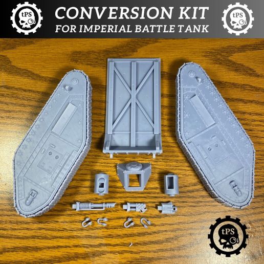 🪖 Hull Conversion kit for Imperial Battle Tank・ 3D File for 3D printing ...