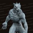 render-gris-2.40.jpg werewolf stl