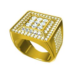 RG27111 (2).jpg Archivo STL gratis Joyería 3D CAD Archivo de Gents Ring・Modelo para descargar y imprimir en 3D