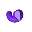 Twisted_Heart_Key_2.stl Archivo STL gratuito Llaveros de corazón retorcidos・Objeto imprimible en 3D para descargar