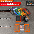 commander-deck-box-100-3d-print-cardframe-basic-addons.png Caixa do baralho Commander 100 - Impressão 3D | Caixa do baralho MTG EDH, Caixa do baralho Pokémon, One Piece TCG, Caixa do baralho Riftbound | Design básico