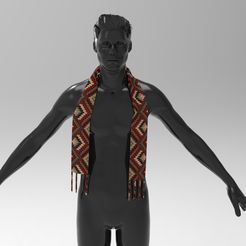 untitled.7.jpg 3D scarf - 6 models